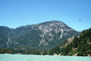 Diablo Lake from the kayak