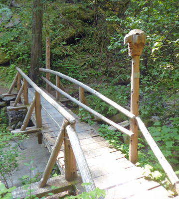 Big Eddy Trail Scout Bridge