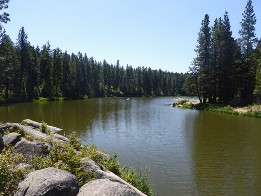 Winchester Lake inlet