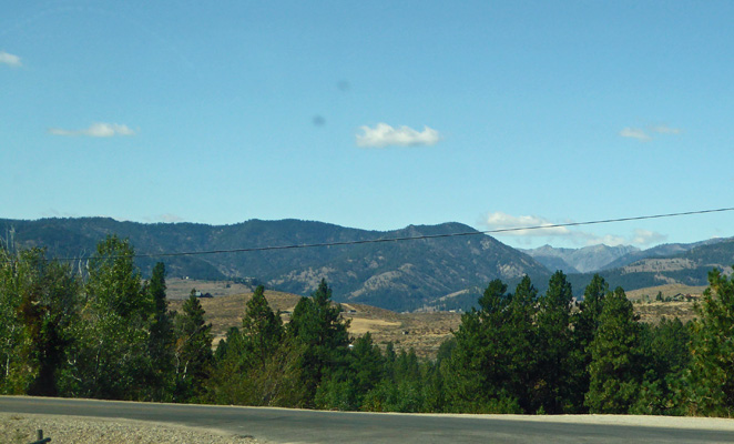 Mountains near Winthrop WA