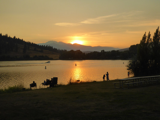 Sunset Pearrygin State Park