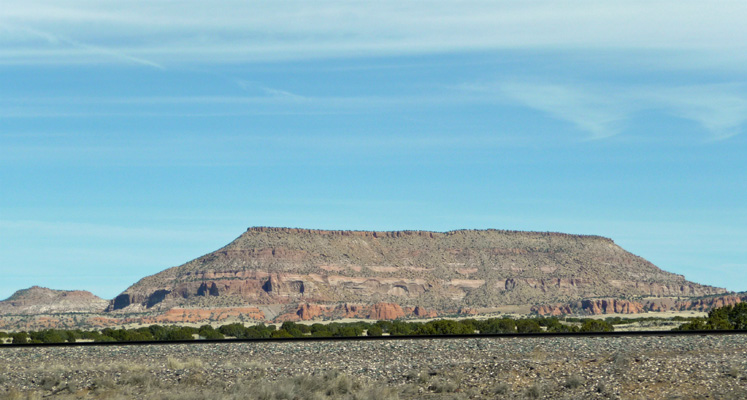 Mesa near Grants NM