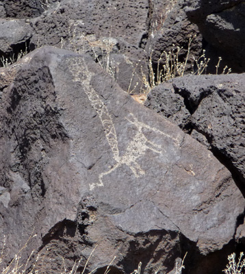 petroglyph Piedras Marcasas Trail