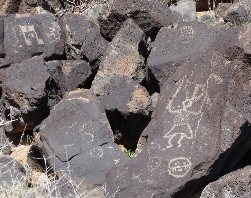 petroglyphs Piedras Marcasas Trail