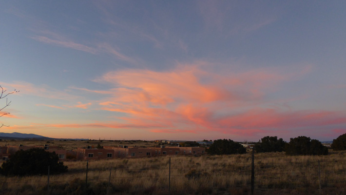 Sunset Santa Fe NM