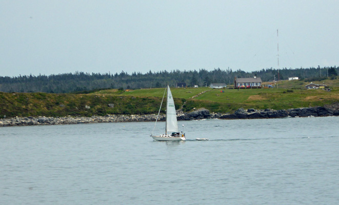 Sailboat headed to Yarmouth NS