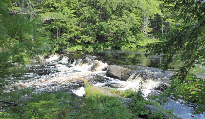 Mersey River cascade Keji NP