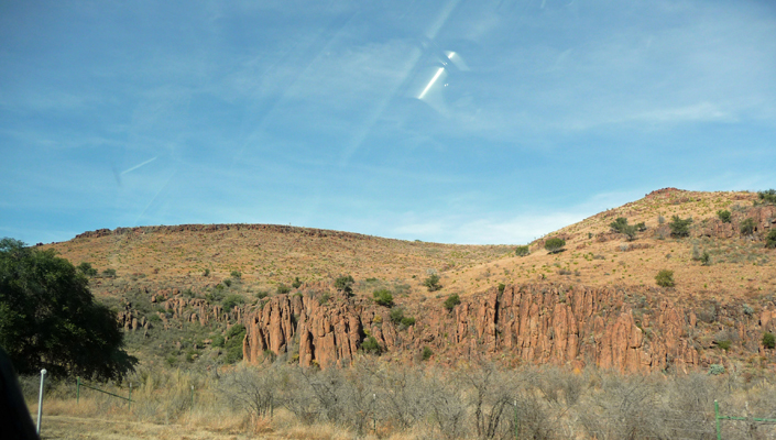 Fort Davis area mountains