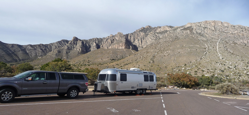 Genevieve Airstream Guadalupe Mts NP