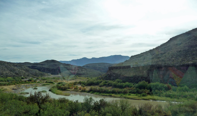 Rio Grande from Hwy 170