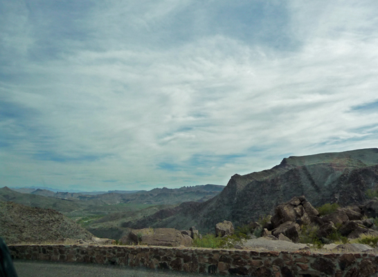 Top of pass on Hwy 170