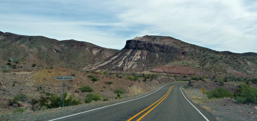 Interesting geology Hwy 170