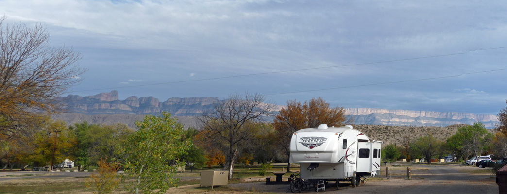 Sierra del Carmen mountains Big Bend