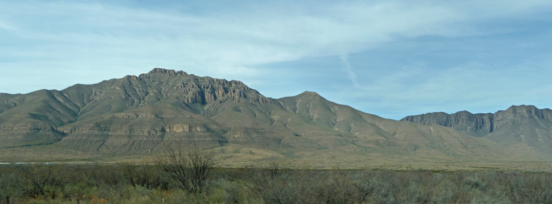 Mts along Hwy 54 north of Van Horn