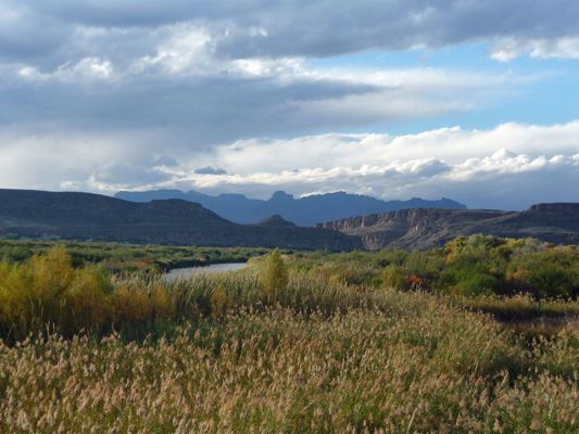 Rio Grande from Rio Grande Village Trail