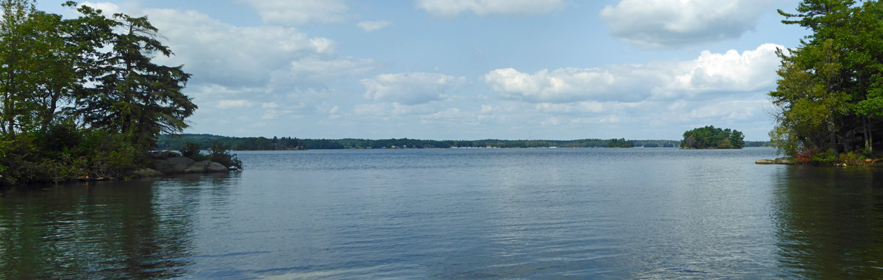 Wellesley Island Marina view