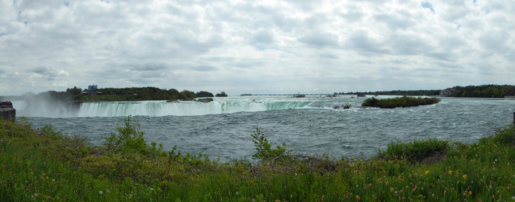 Top of Horseshoe Falls Ontario