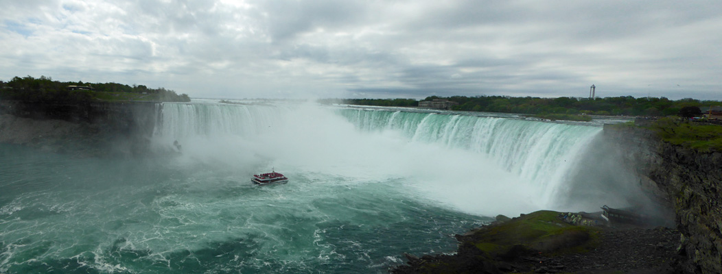 Horseshoe Falls panorama shot