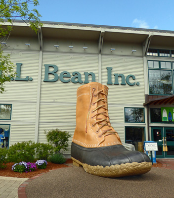 Giant LL Bean mud boot
