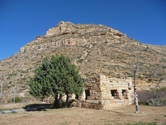 CCC picnic shelter Sitting Bull Falls