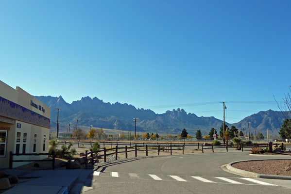 Organ Mts from White Sands Missile Park