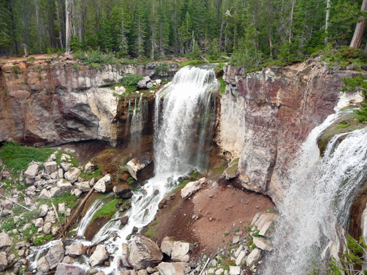 Paulina Falls from top viewpoint