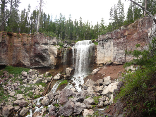 Paulina Falls from trail