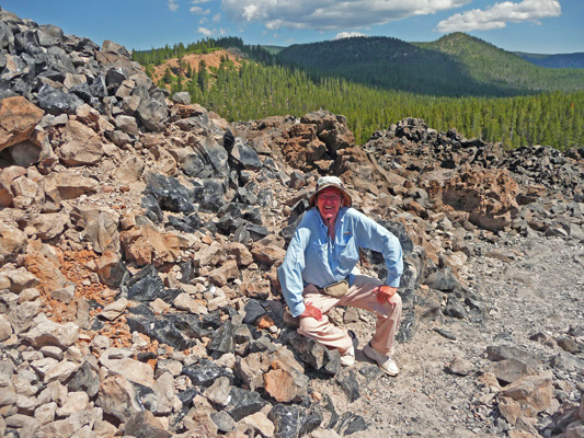 Walter Cooke Big Obsidian Flow