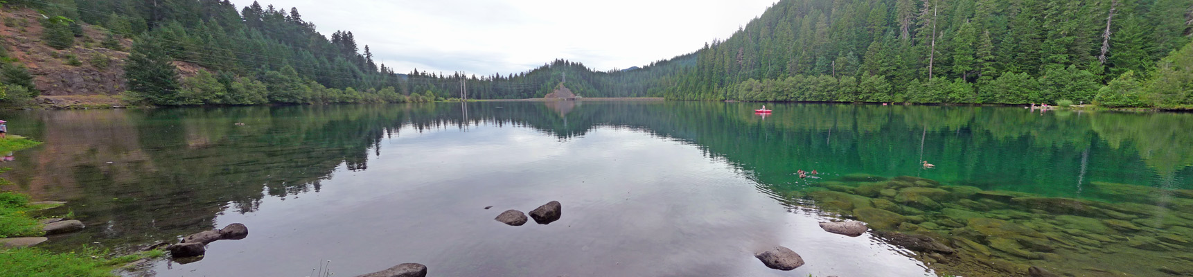 Reservoir at Trail Bridge Campground