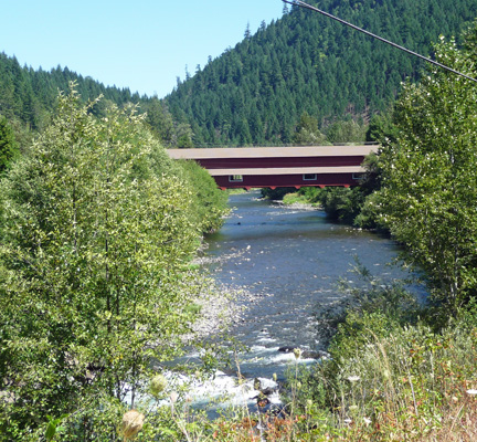 Office Covered Bridge Westfir OR