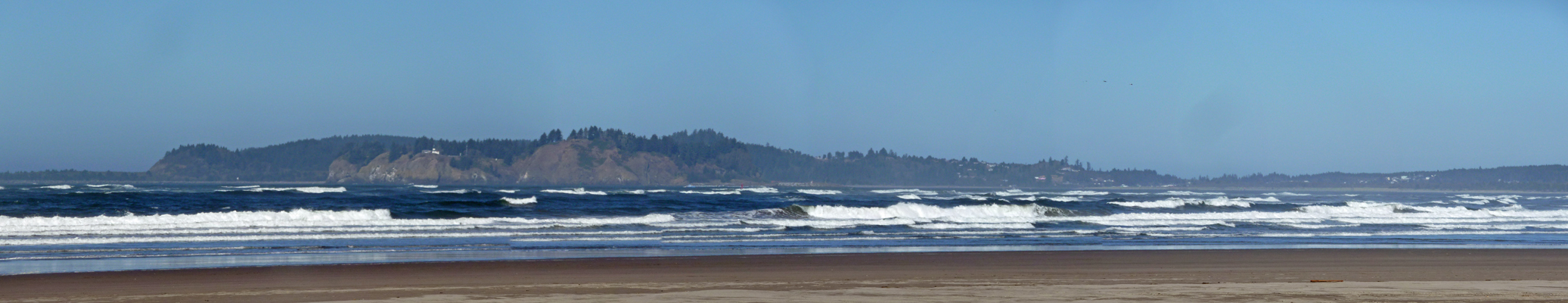 Cape Disappoinment from Fort Stevens South Jetty