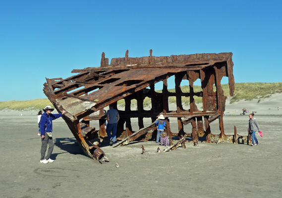 Peter Iredale wreck Fort Stevens SP