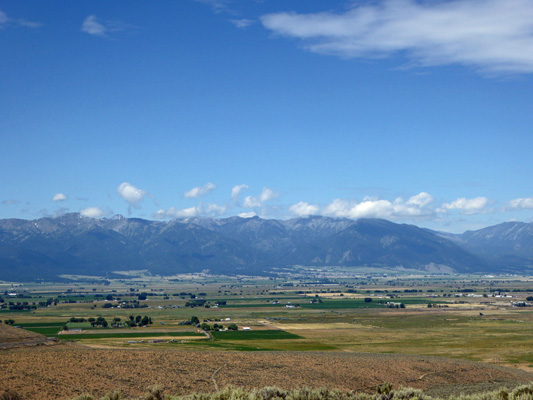 Blue Mts from Flagstaff Hill OR