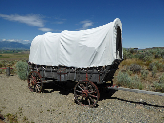 Prairie schooner OR Trail Interp Center