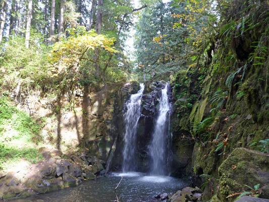 Majestic Falls at McDowell Creek Falls Park OR