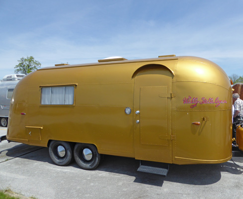 Wally Byam's Gold Airstream