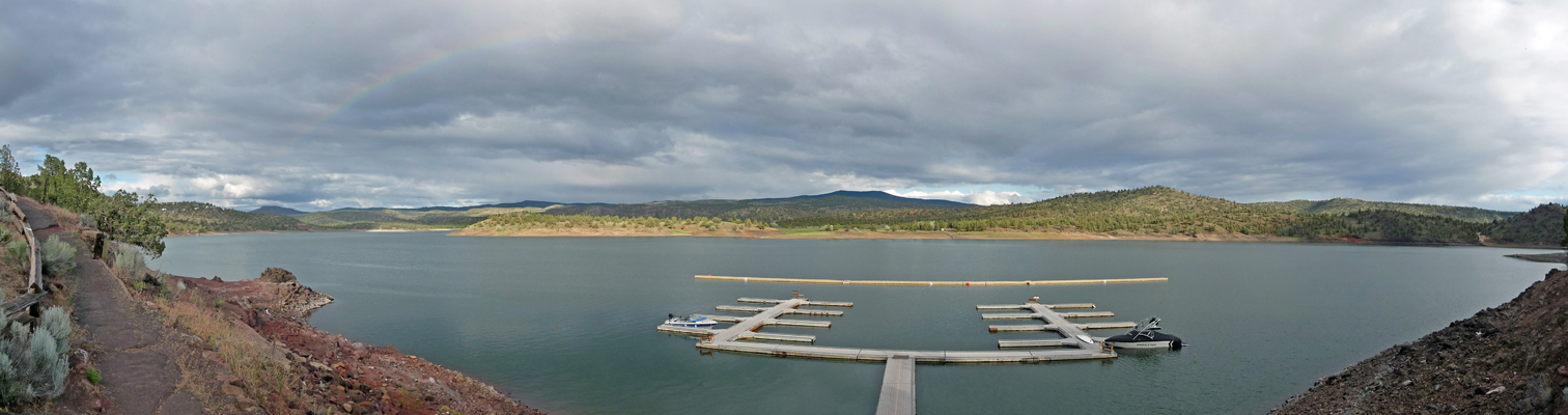 Boat dock Prineville Reservoir SP