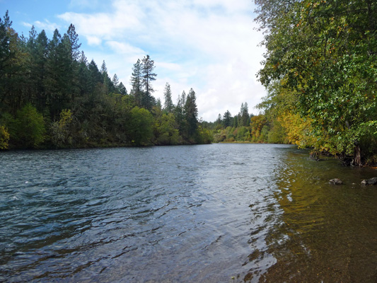 Rogue River from Elk Creek Park OR