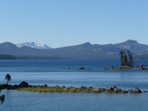 Lake Waldo from our hike