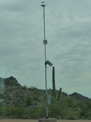 Emergency blue light 13 Organ Pipe NM