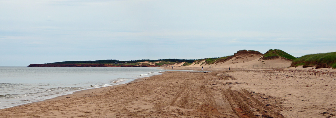 Cavendish campground beach PEI