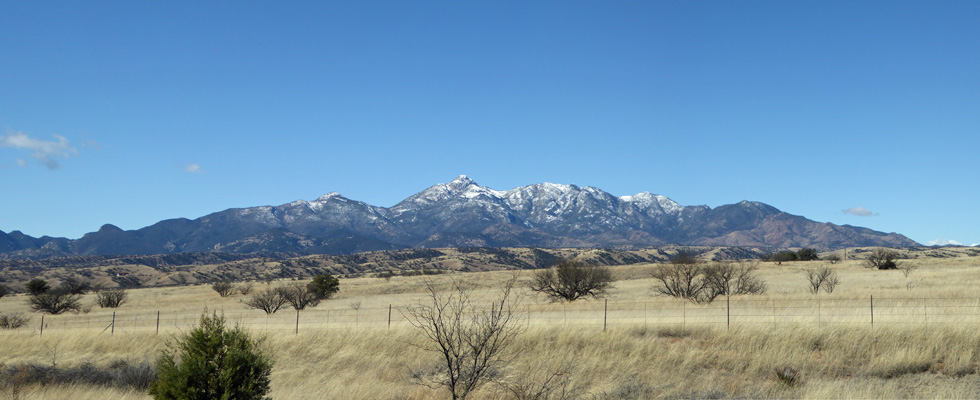 Mountain view near Sonoita AZ