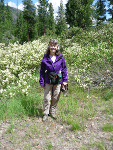 Sara Schurr and Snowbrush North Cascades