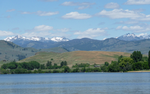 Pearrygin State Campground Mountain View