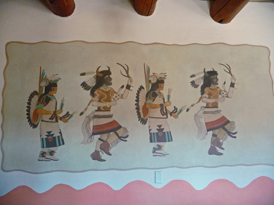 Kabotie mural Painted Desert Inn