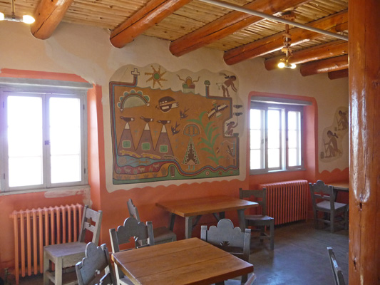 Kabotie mural Painted Desert Inn