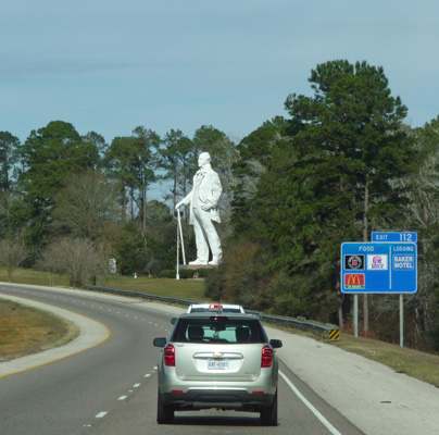 Sam Houston statue I-45