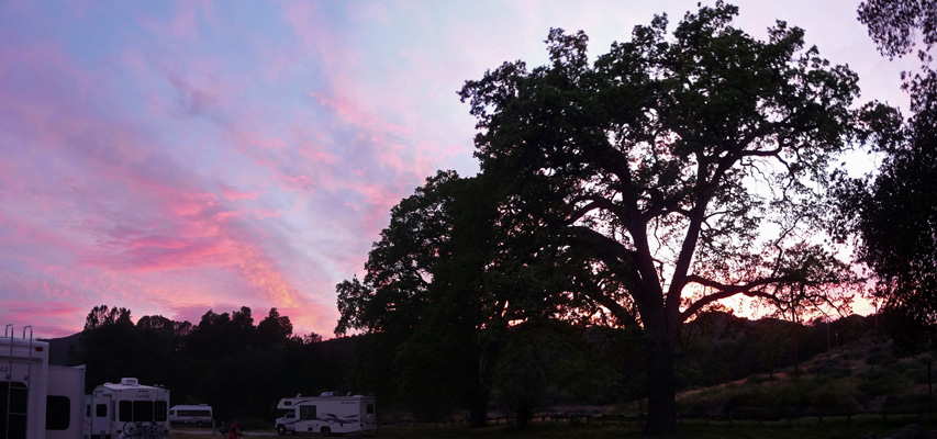 Sunset Pinnacles NP