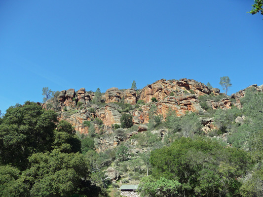 Beginning of Bear Gulch Trail Pinnacles NP