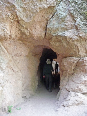 Tunnel on Bear Gulch Trail Pinnacles NP